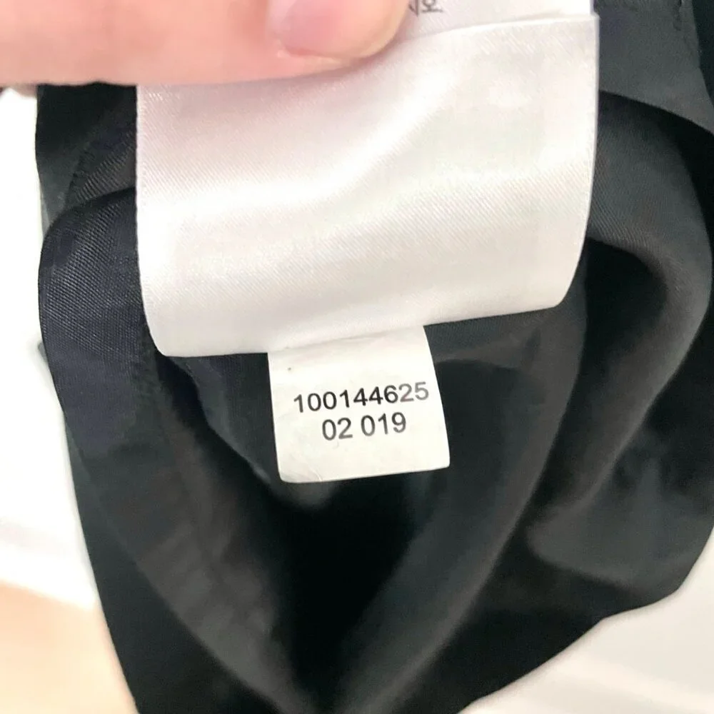 Brooks Brothers Black Short Sleeve Cocktail Sequins Dress Size 2